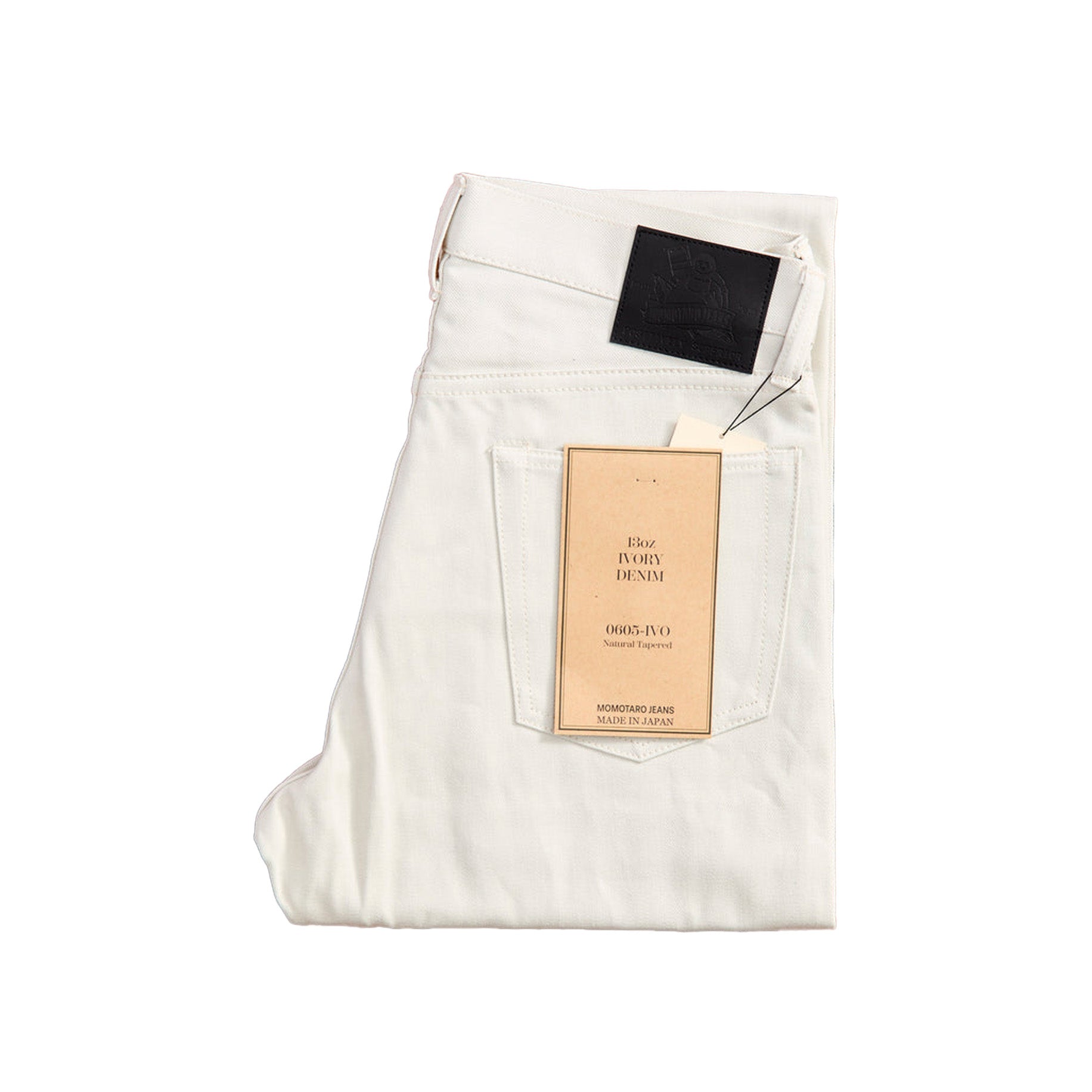 Momotaro - Tight Tapered - 13oz Ivory Selvedge