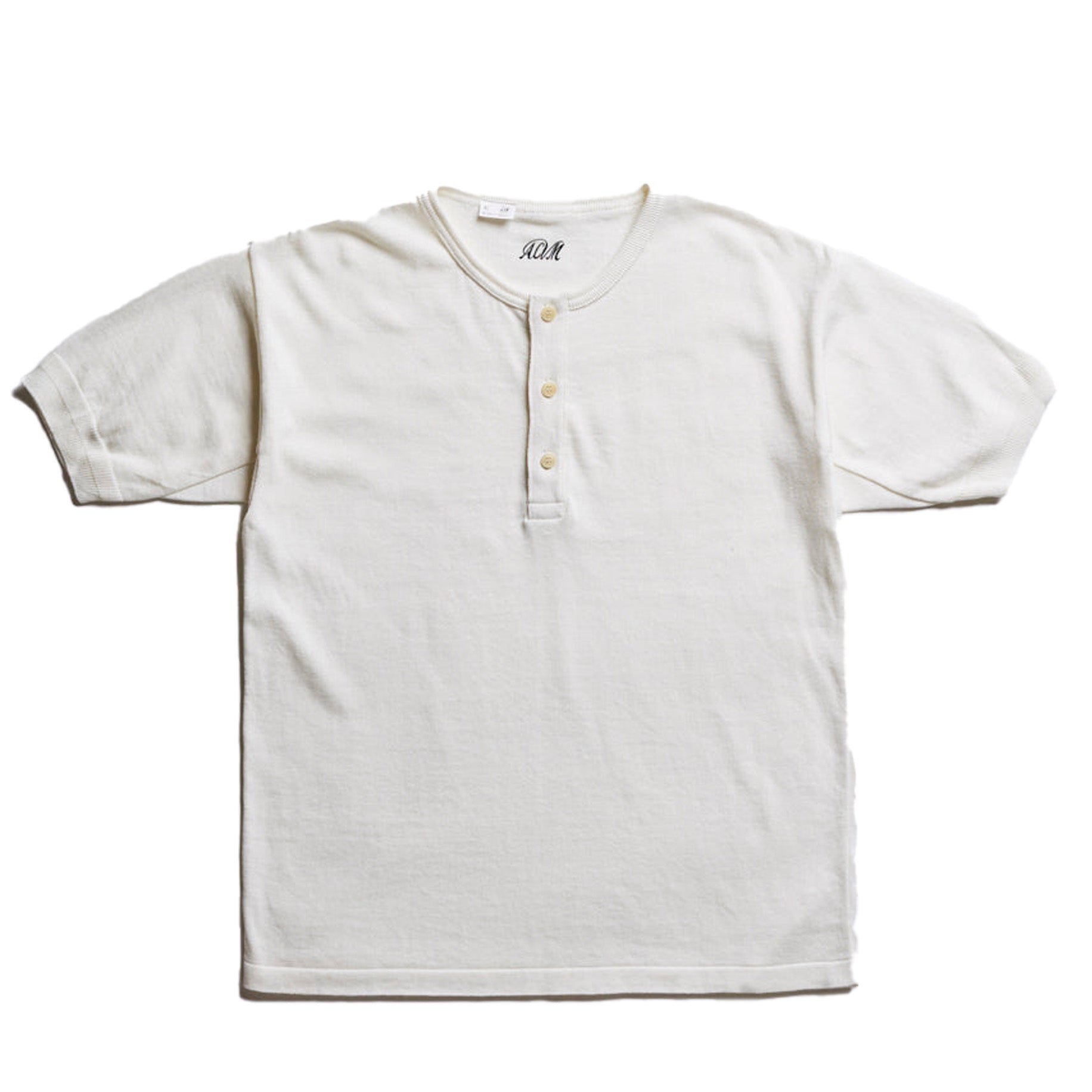 Off white henley shirt best sale