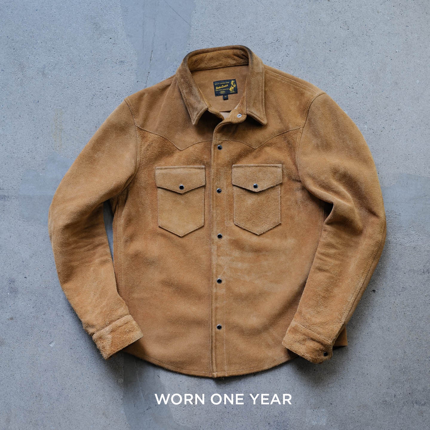 ButterScotch - Rowdy Western Shirt - Tan Roughout