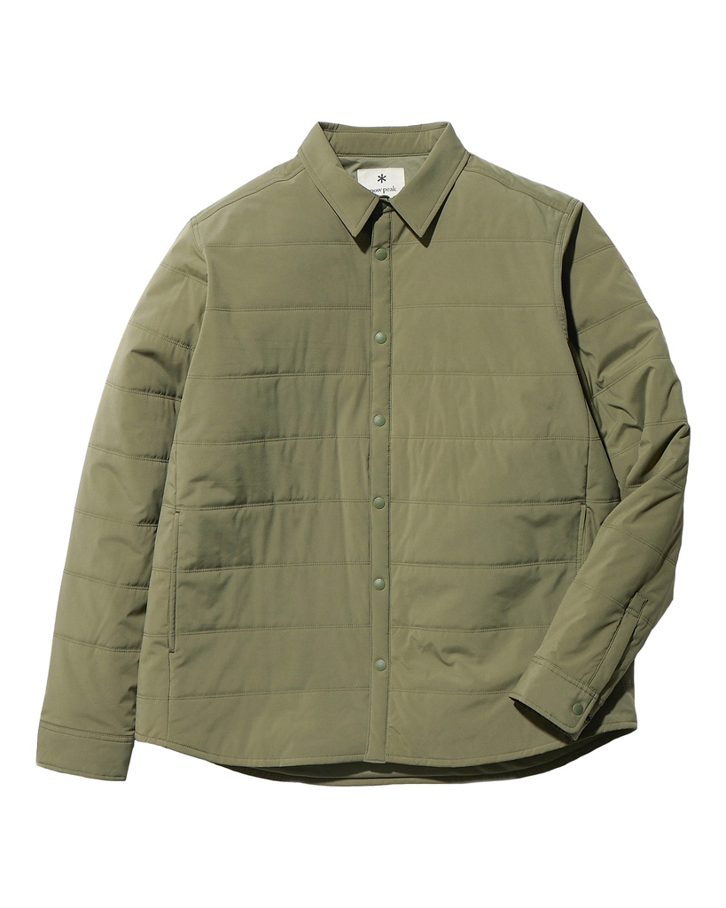 Snow Peak - Flexible Insulated Shirt - Olive Green