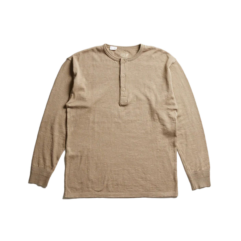 Addict Clothes - Henry Henley - Smoke Beige