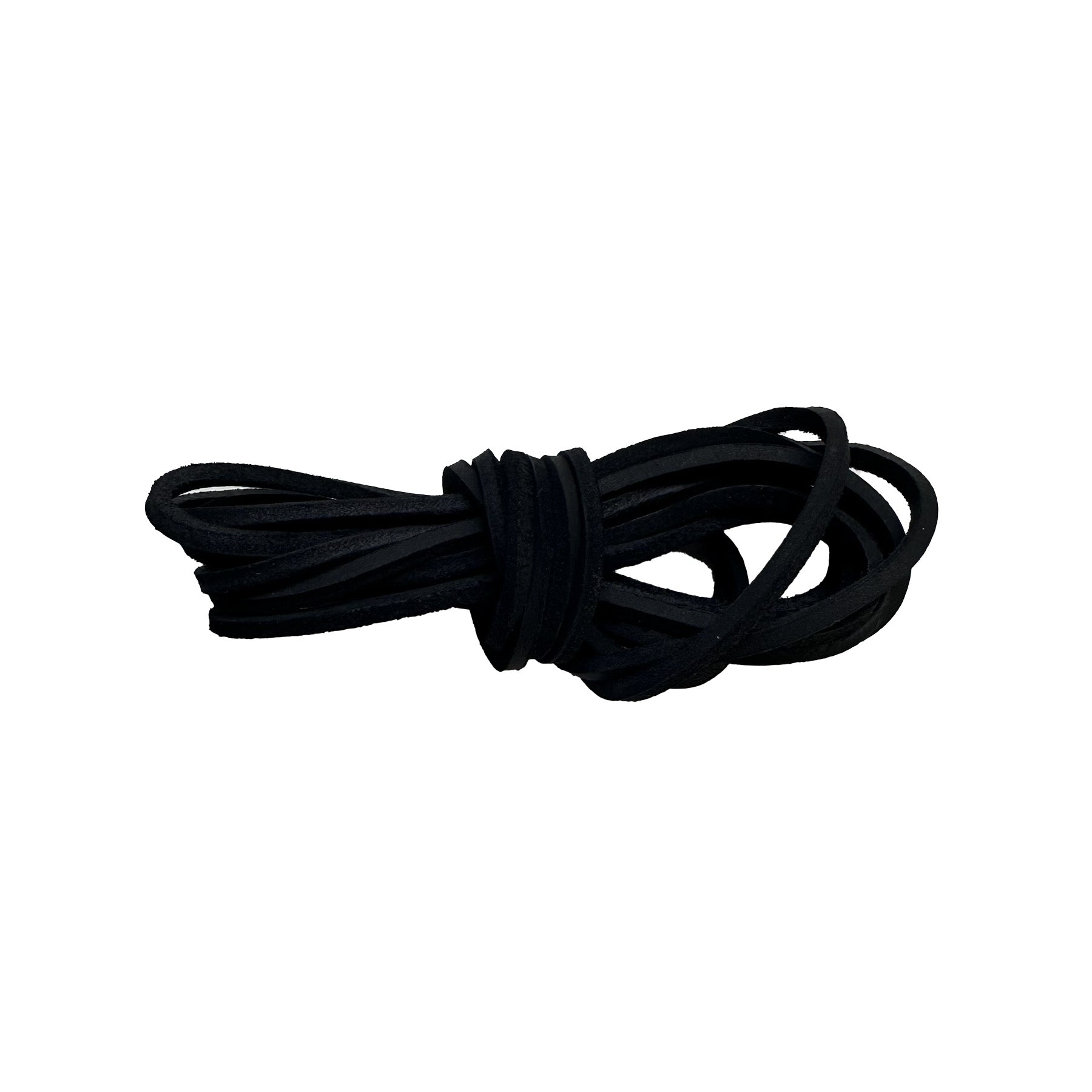 ButterScotch - Leather Cut Boot Laces - Black