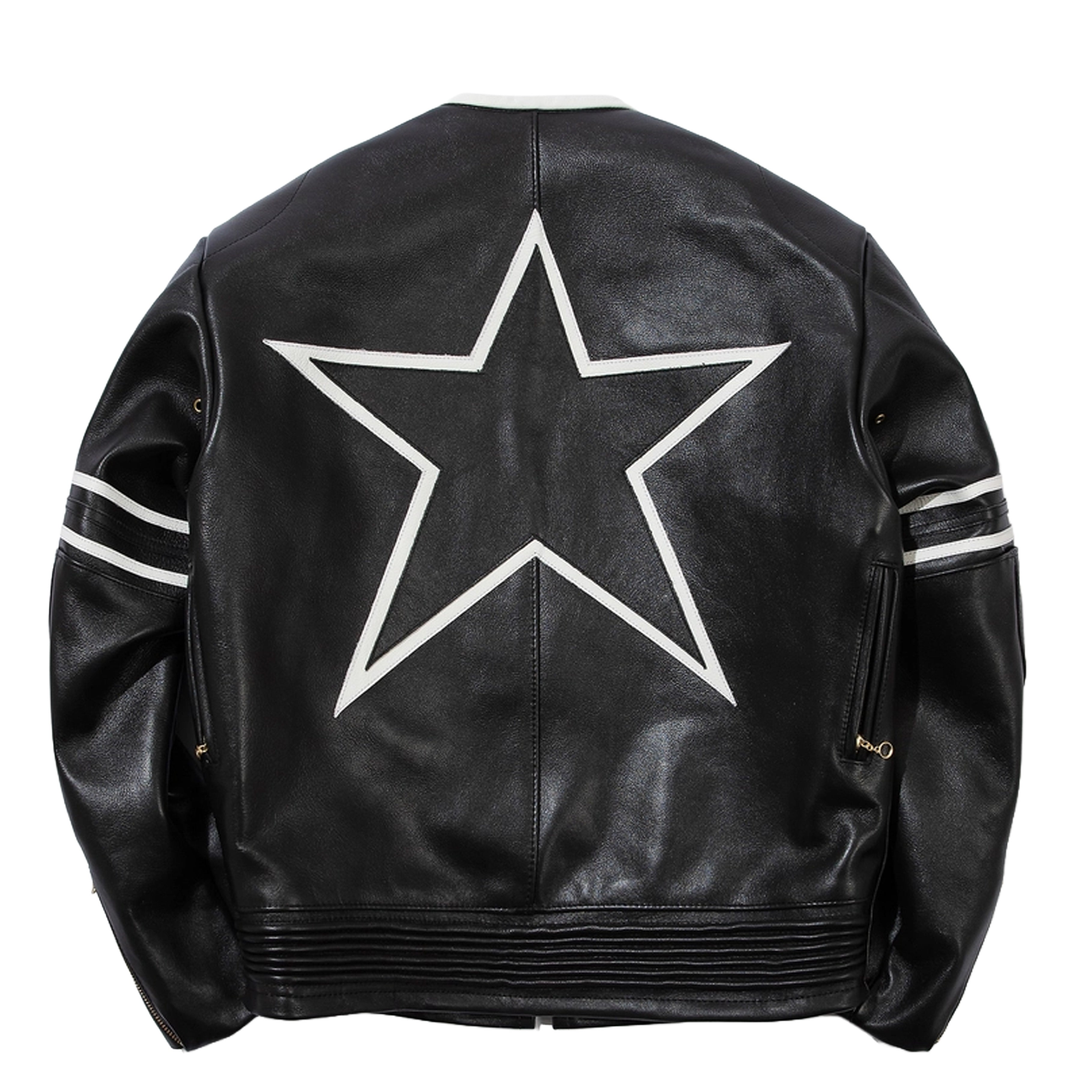 Vanson - Star Jacket - Black & White