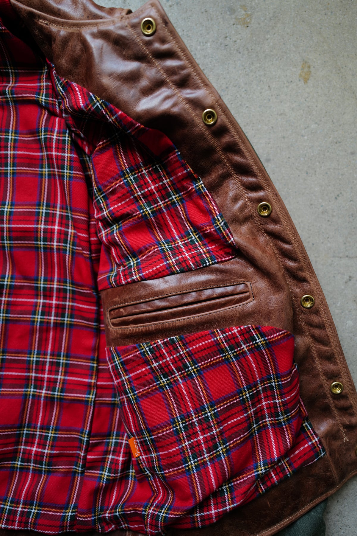 ButterScotch x Vanson - Territory Jacket - Olive Waxed Canvas (Pre-Order)
