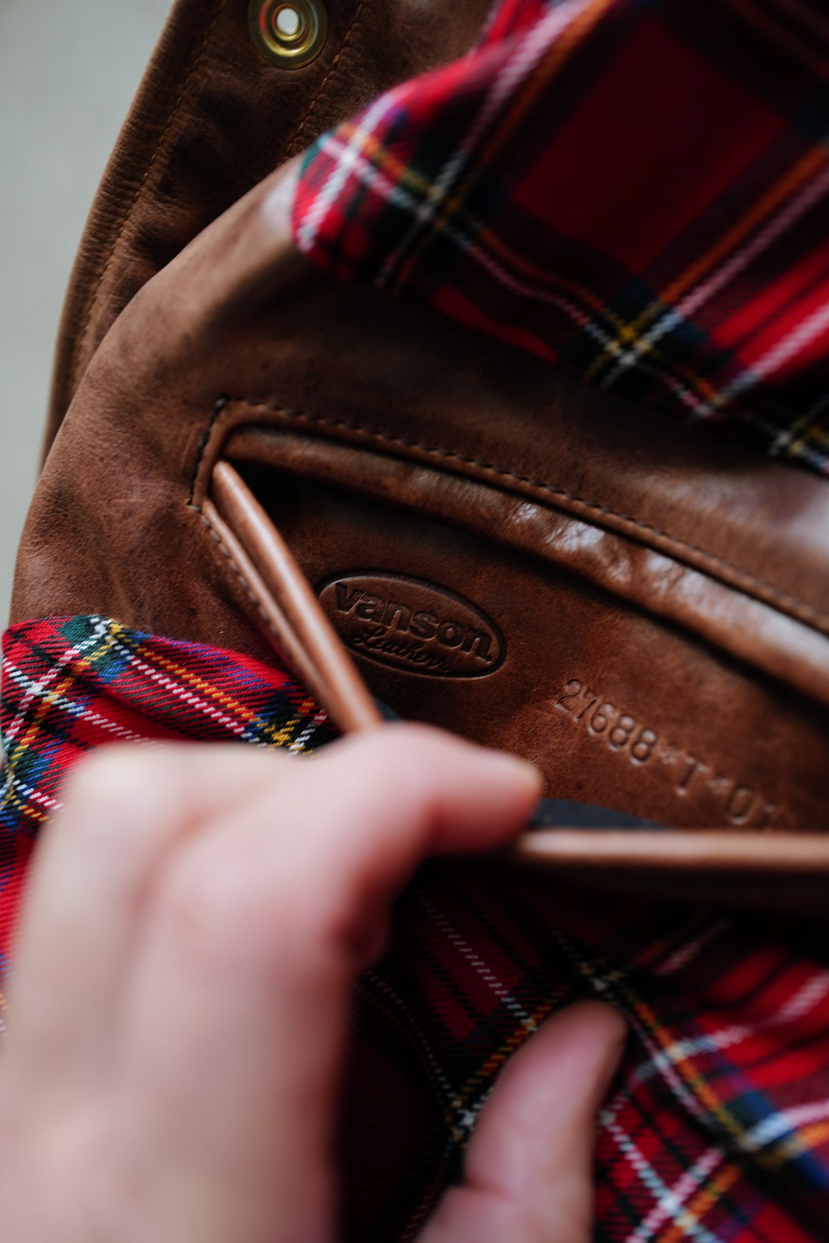 ButterScotch x Vanson - Territory Jacket - Olive Waxed Canvas (Pre-Order)