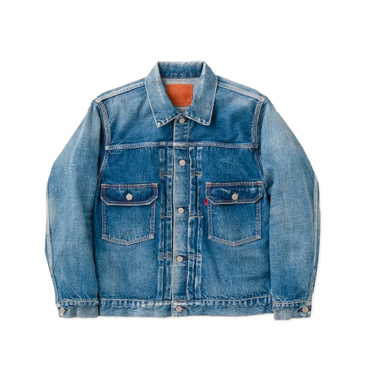 Full Count - 2102 Type 2 Denim Jacket - Dartford Washed Indigo