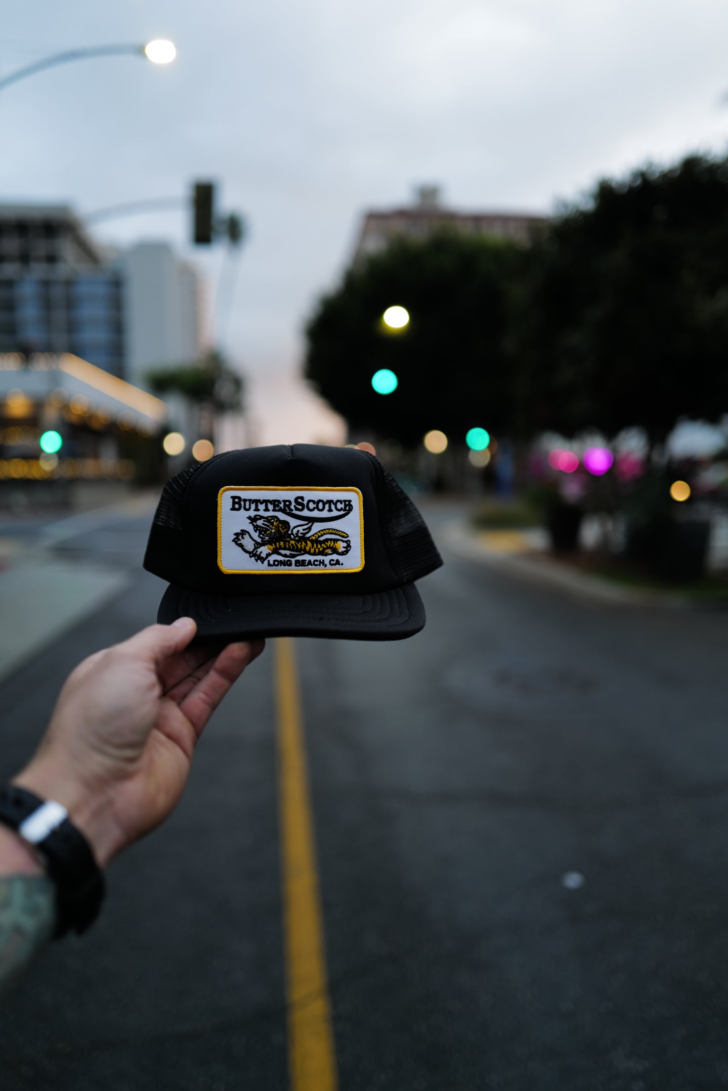 ButterScotch Flying Tiger Hat Black