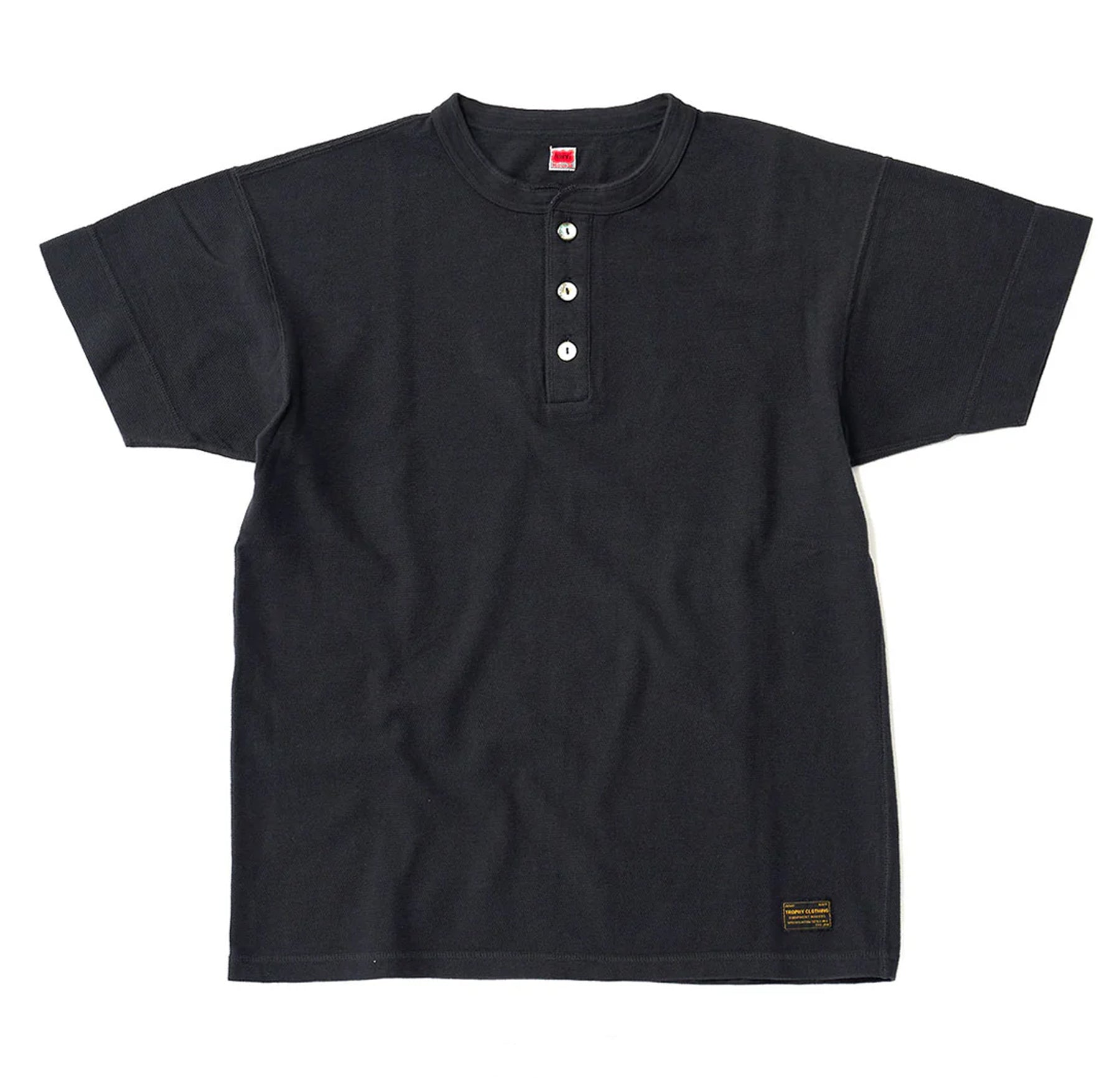 Trophy Clothing - Utility Mil S/S Henley - Charcoal