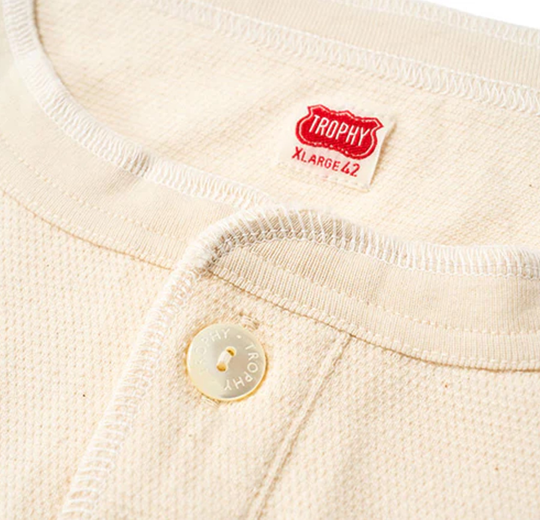Trophy Clothing - Utility Mil S/S Henley - Natural