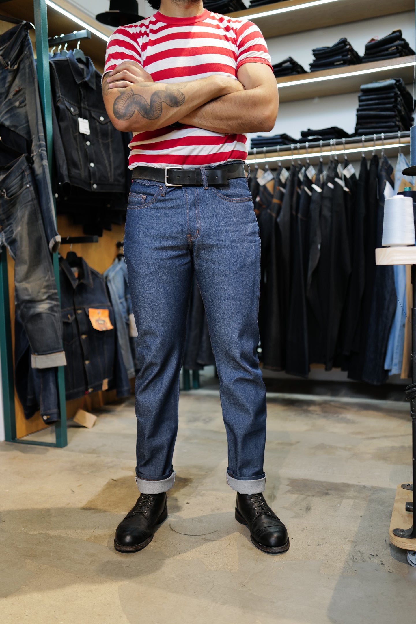 Naked & Famous - Weird Guy - Natural Indigo Selvedge