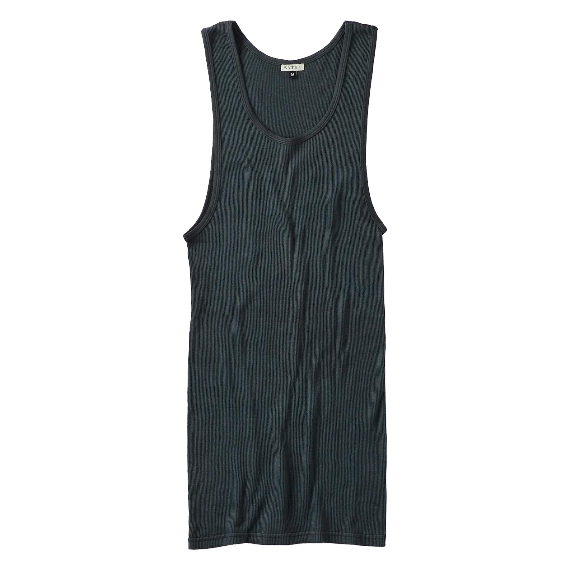 Wythe - Tubular Ribknit Tank - Faded Black