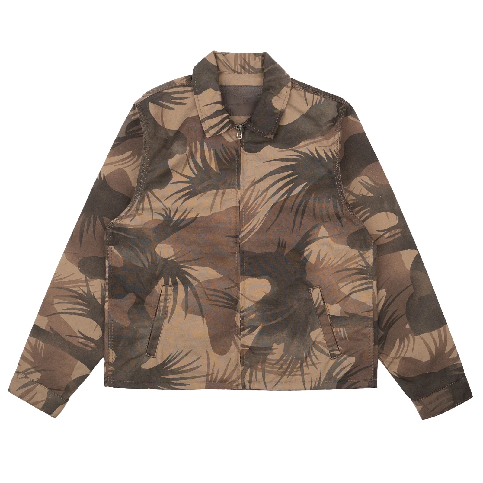 Naked & Famous - Zip Jacket - Fern Camo