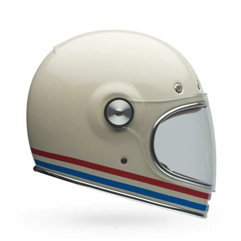 bell bullitt helmet vintage white shaped aftermarket shields Bell Bullitt Retro Helmet Bell