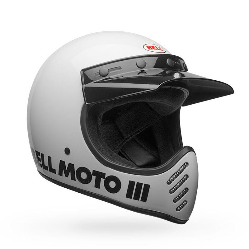 Bell Helmets - Moto-3 - Classic Gloss White