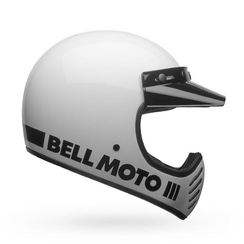 Bell Helmets - Moto-3 - Classic Gloss White