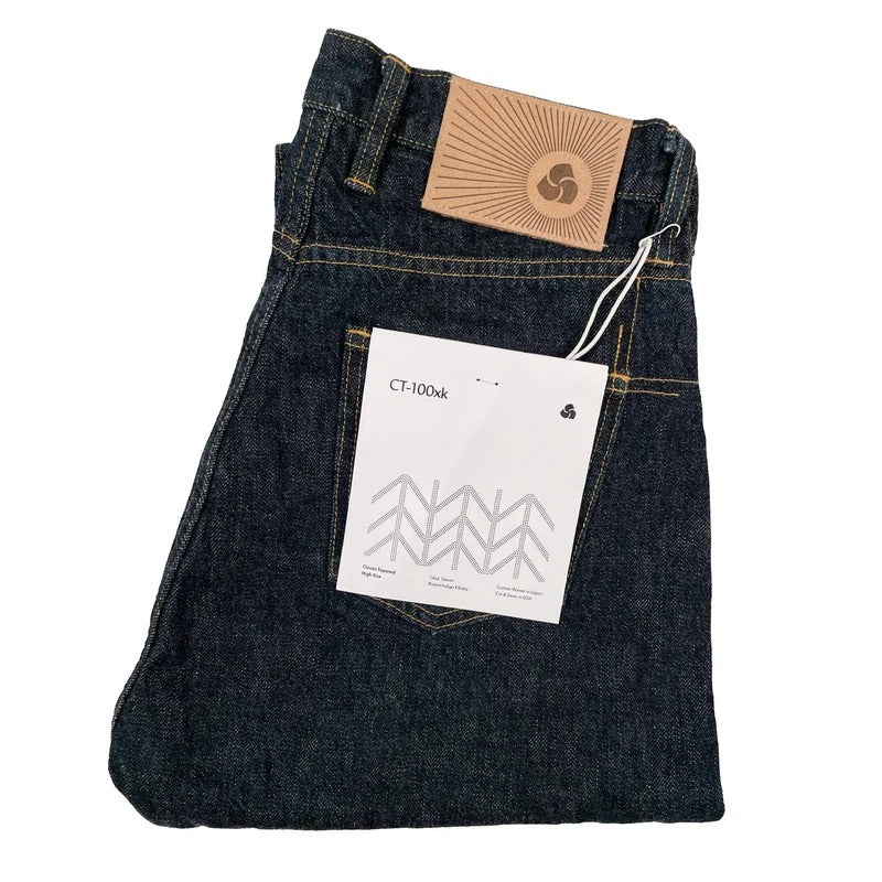 3sixteen - CT-100xk Classic Tapered - 14oz Rinsed Indigo Kibata