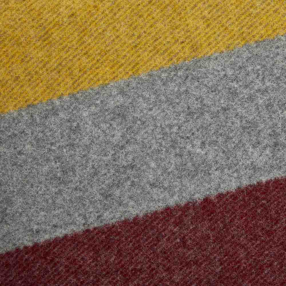 Faribault Mill - Frontier Wool Blanket - Gray