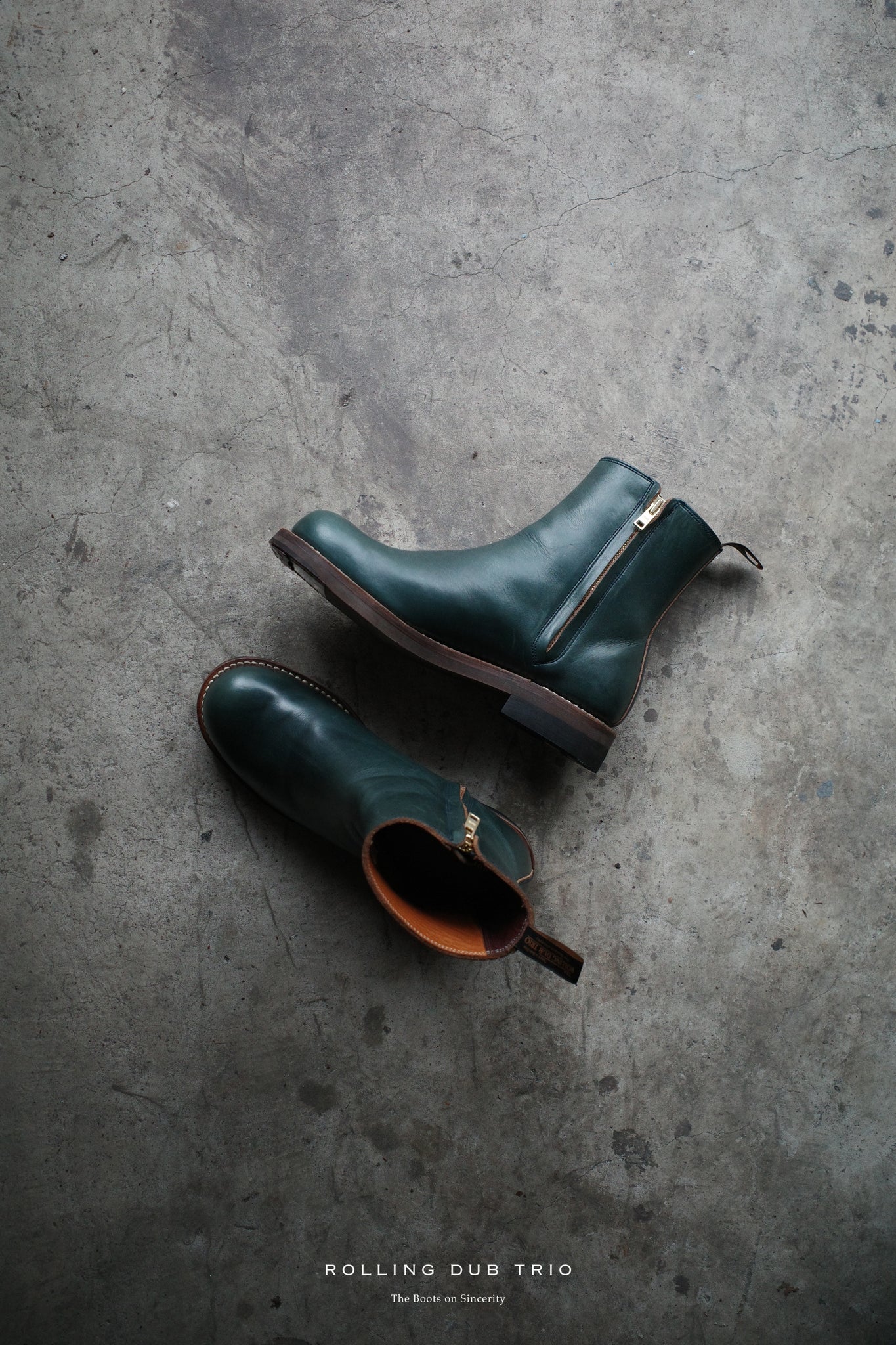 Rolling Dub Trio - Casper - Navy Chromexcel