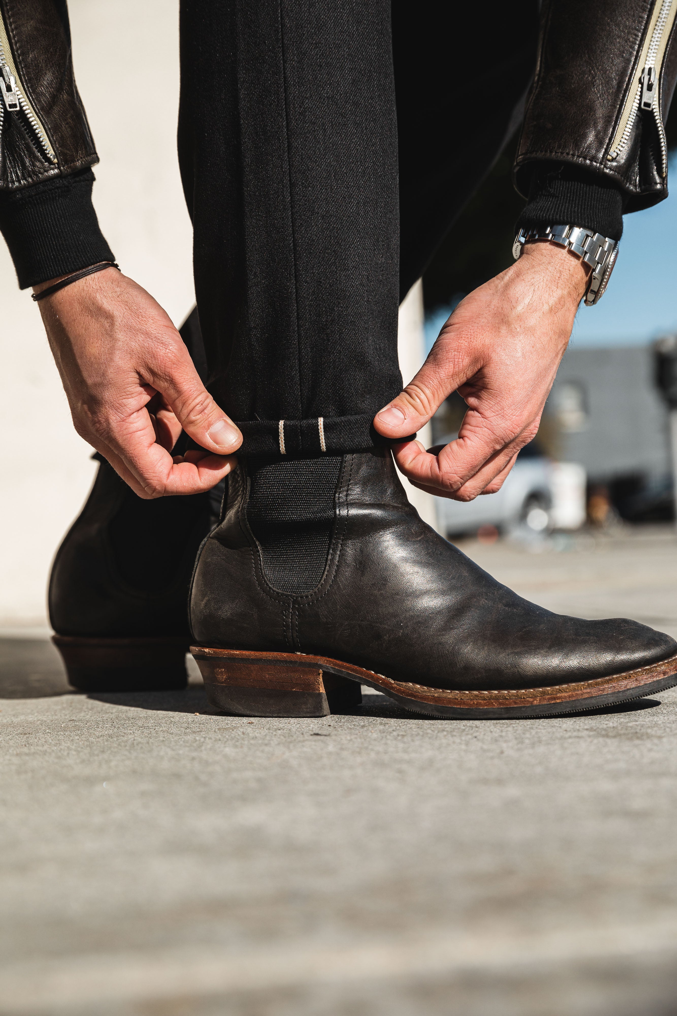 Nudie - Lean Dean - Dry Black Selvage