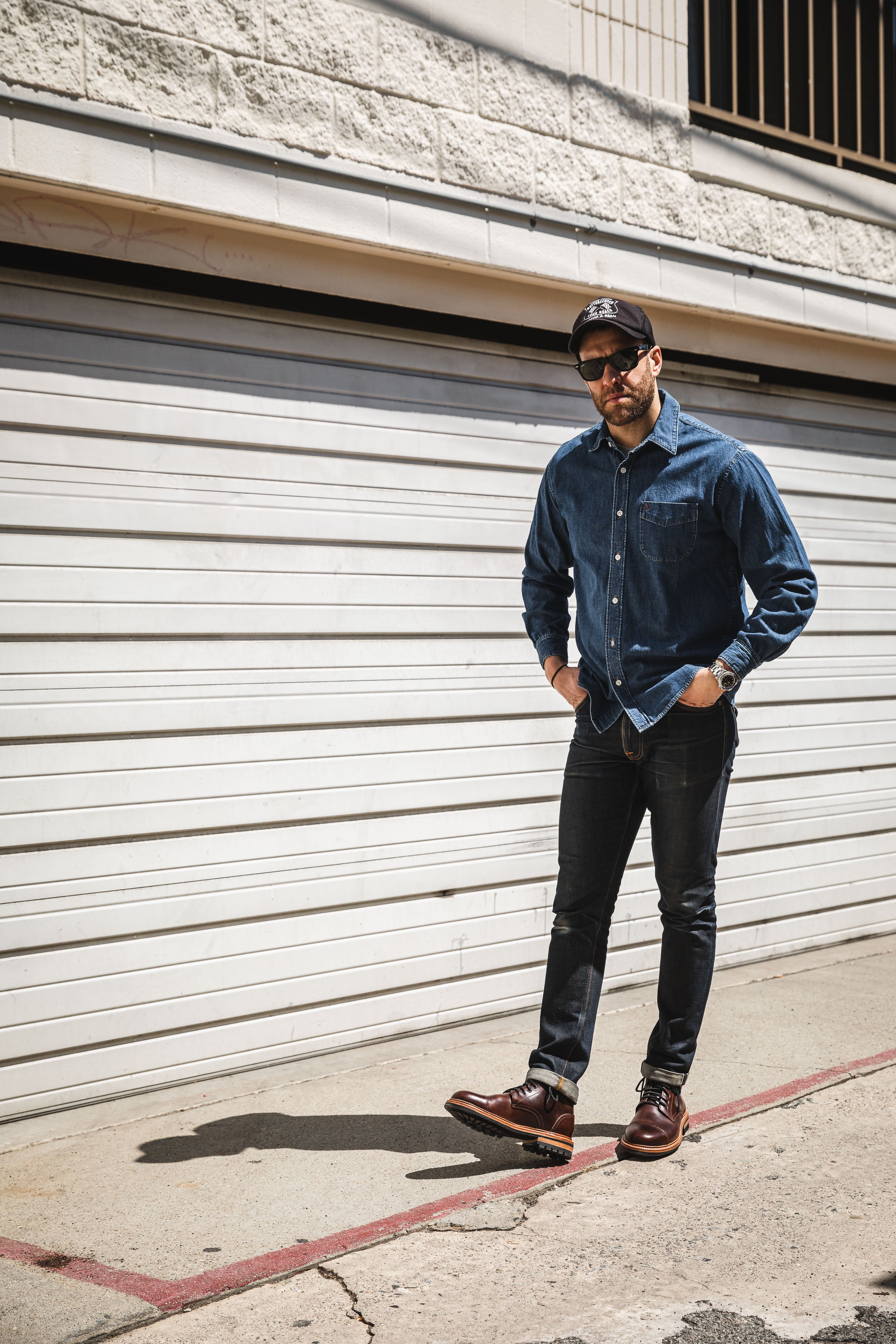 Oak Street x ButterScotch - 93 Cap Toe Trench Boot