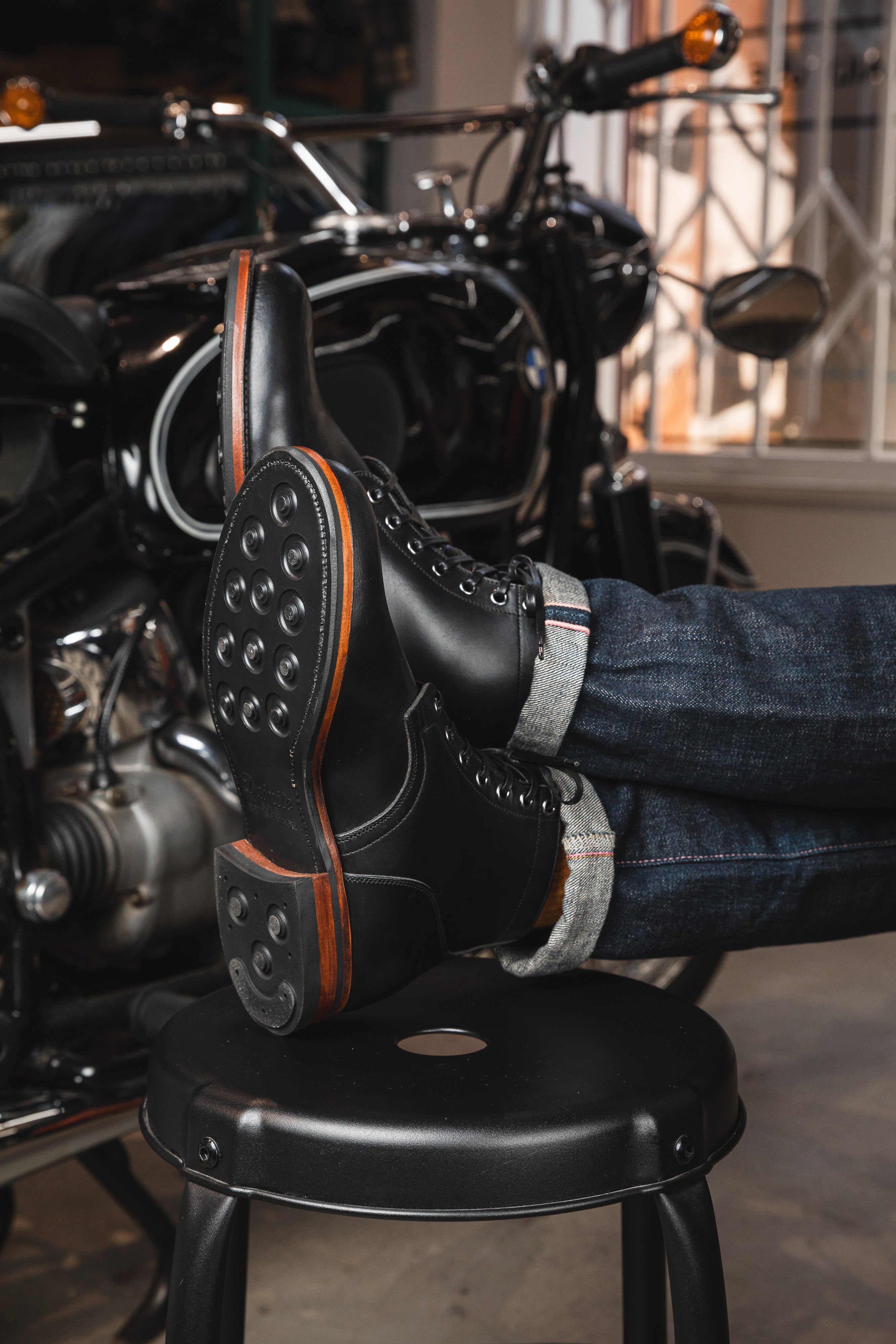 Viberg - Service Boot - 2030 Last - Black Chromexcel