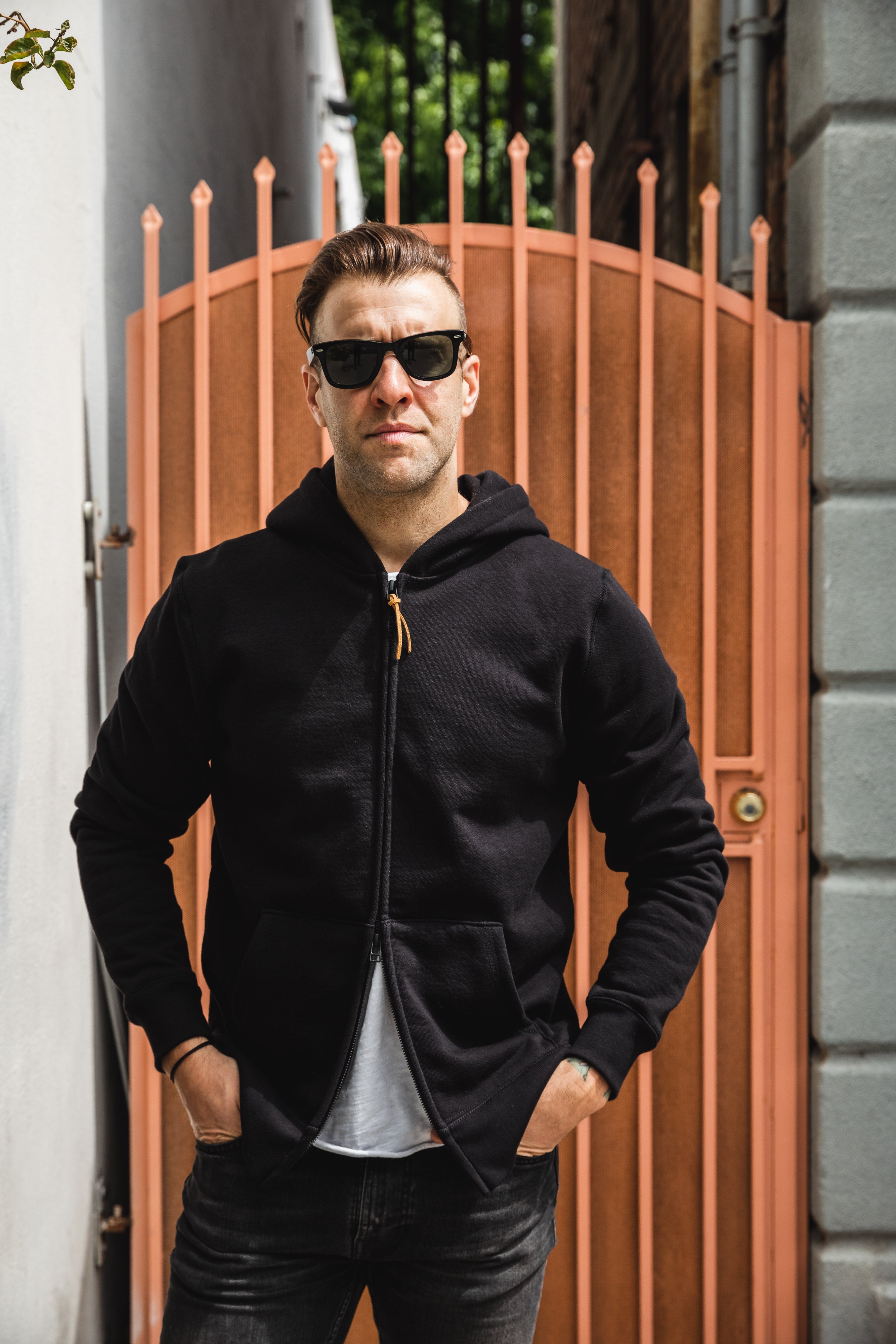 ButterScotch - Heavyweight Zip Hoodie - Black