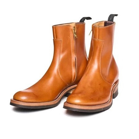 Rolling Dub Trio - Gleaners Zip - Box Calf Brown