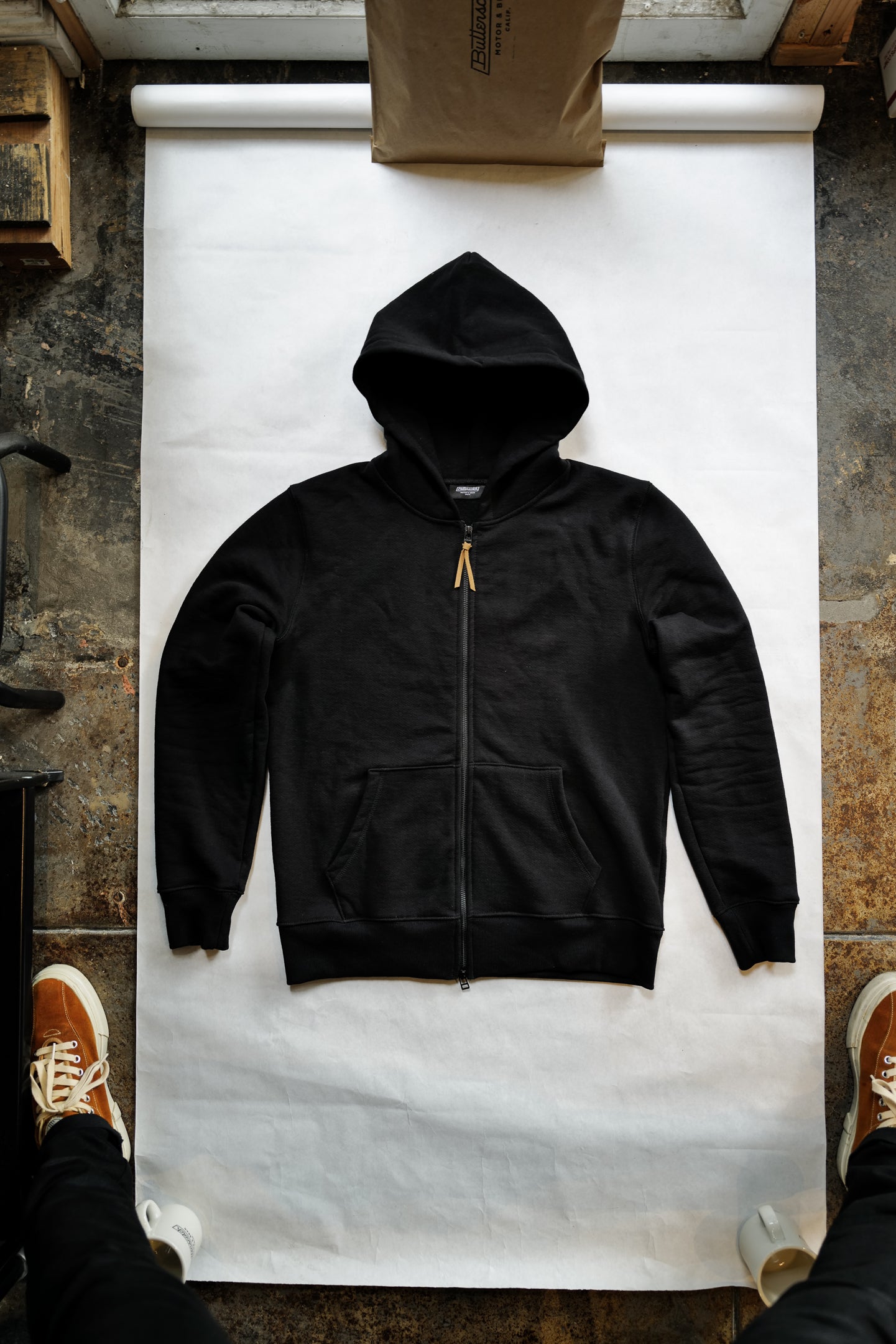 ButterScotch - Heavyweight Zip Hoodie - Black