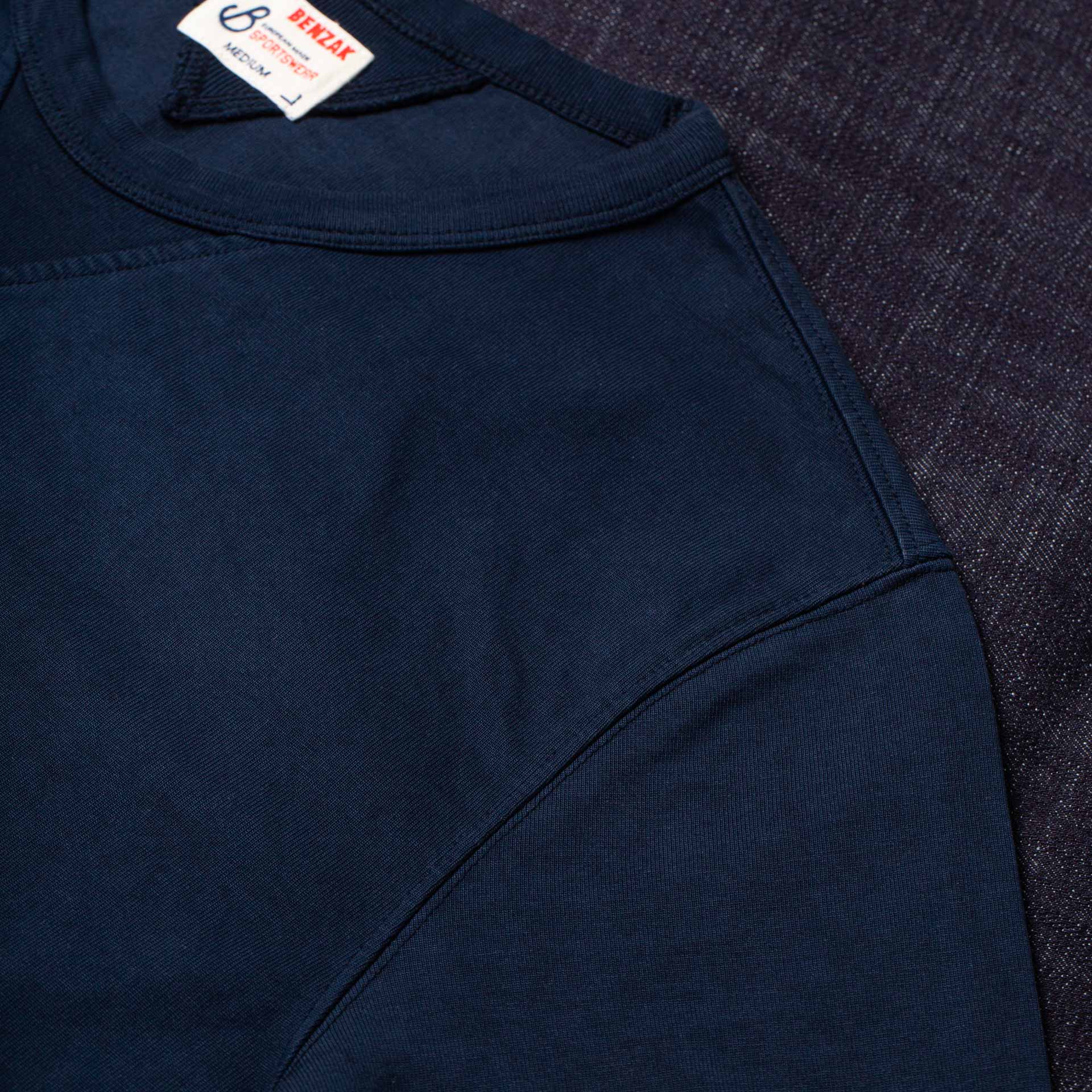 Benzak Denim Developers - Heavy Jersey Gusset Tee - Navy