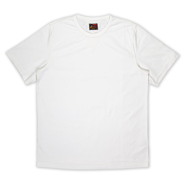 Benzak Denim Developers - Heavy Jersey Gusset Tee - Off White