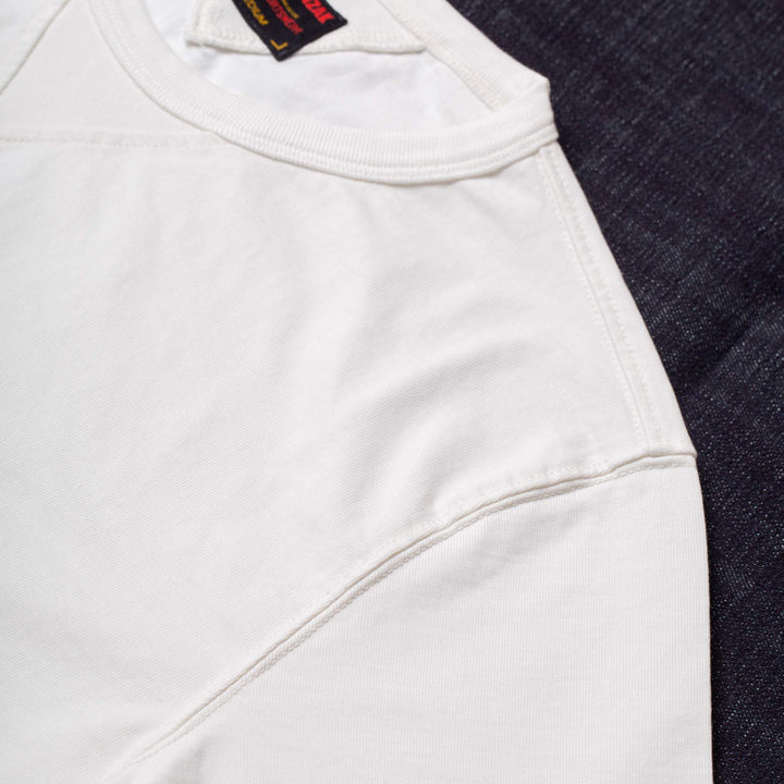 Benzak Denim Developers - Heavy Jersey Gusset Tee - Off White