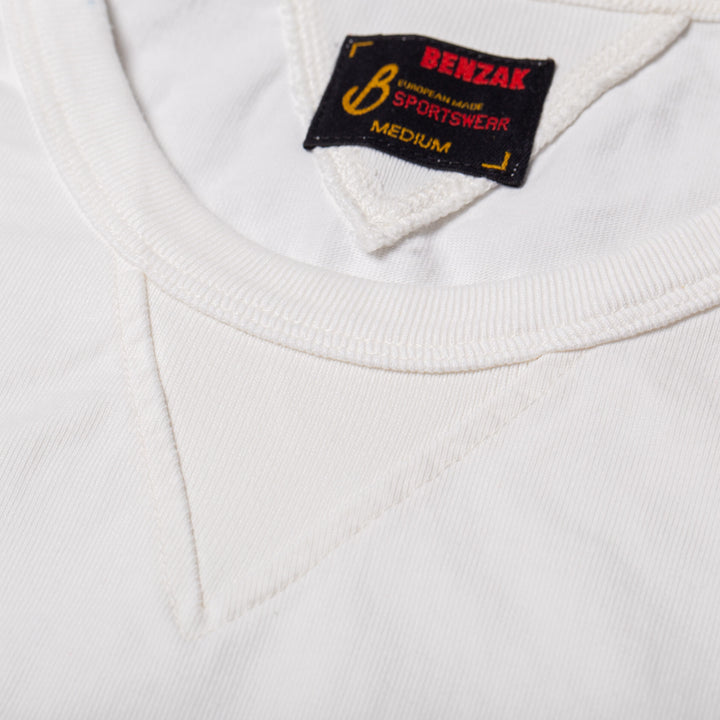 Benzak Denim Developers - Heavy Jersey Gusset Tee - Off White