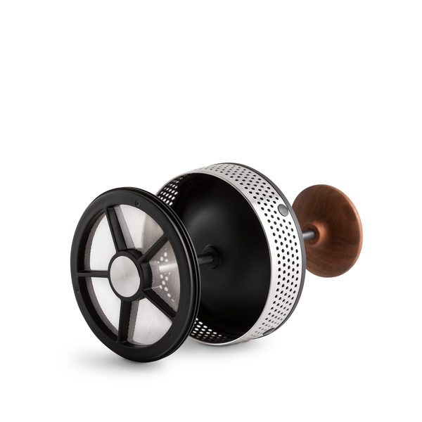 Fellow - Clara French Press - Matte Black + Walnut