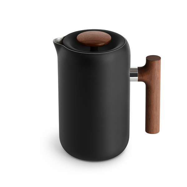 Fellow - Clara French Press - Matte Black + Walnut