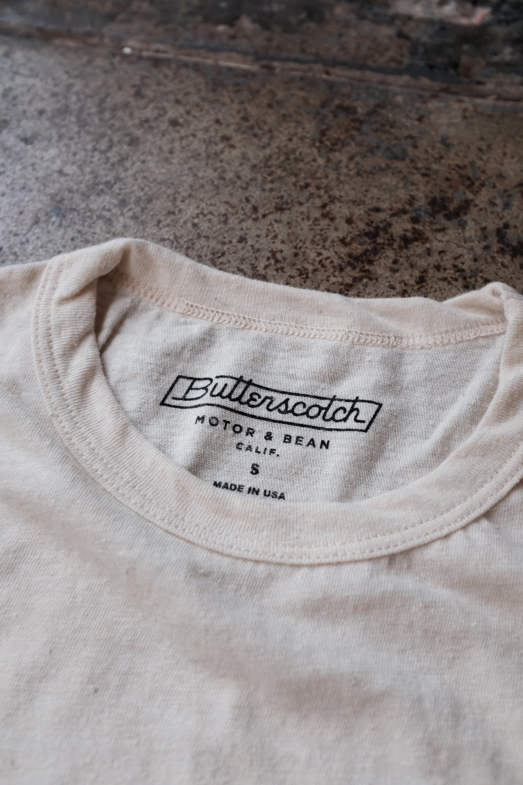 ButterScotch - Hemp Tee - Natural