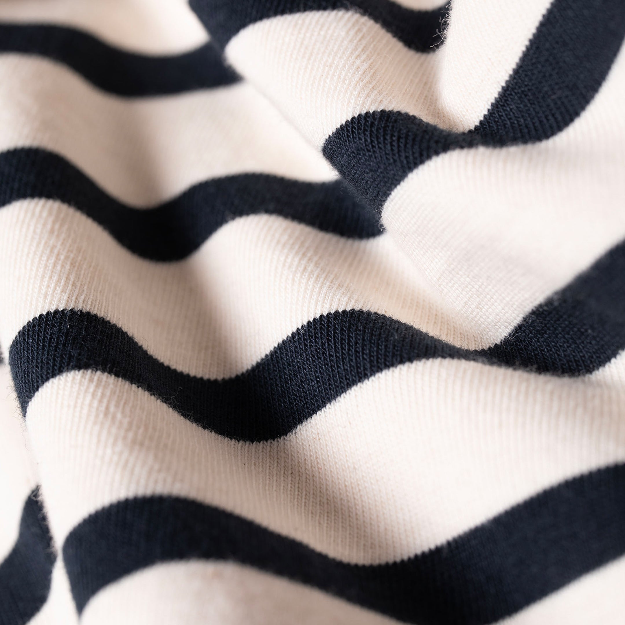 Nudie Jeans Women - Joni Breton Stripe Offwhite/Navy