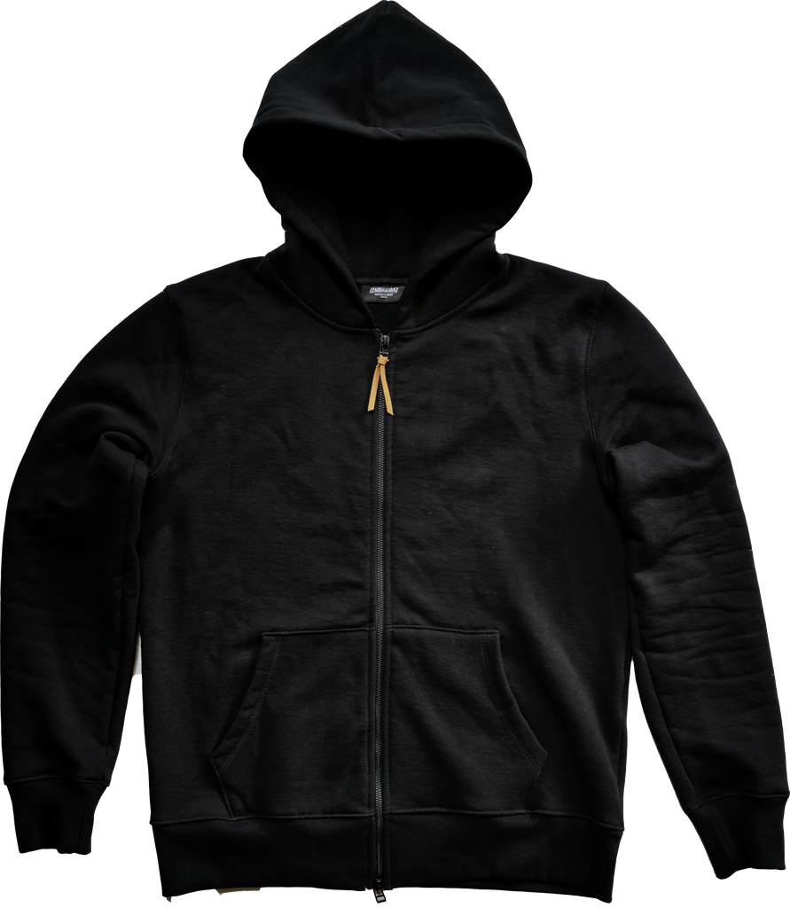 ButterScotch - Heavyweight Zip Hoodie - Black – ButterScotch LB