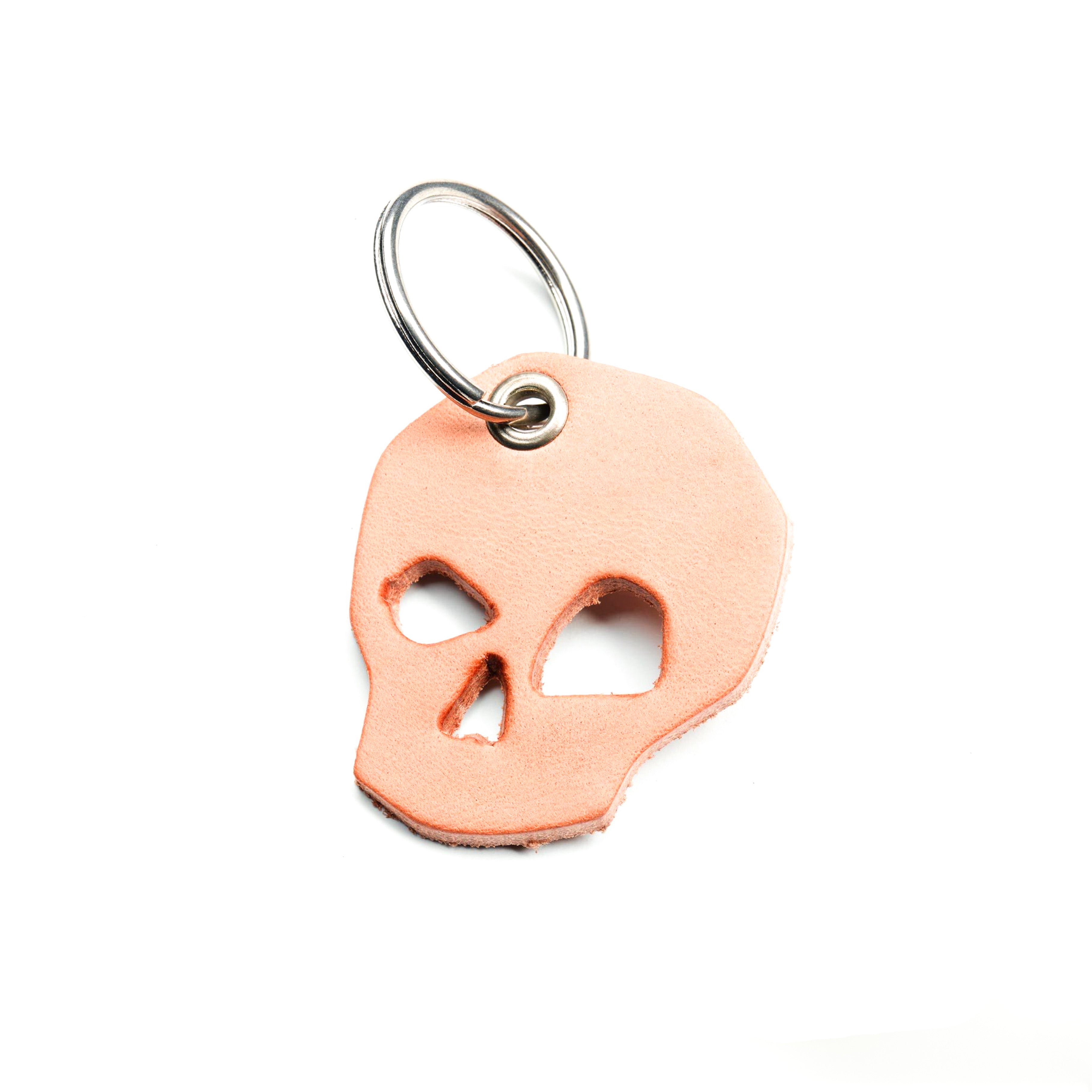 Billykirk - Skull Key Chain - Natural