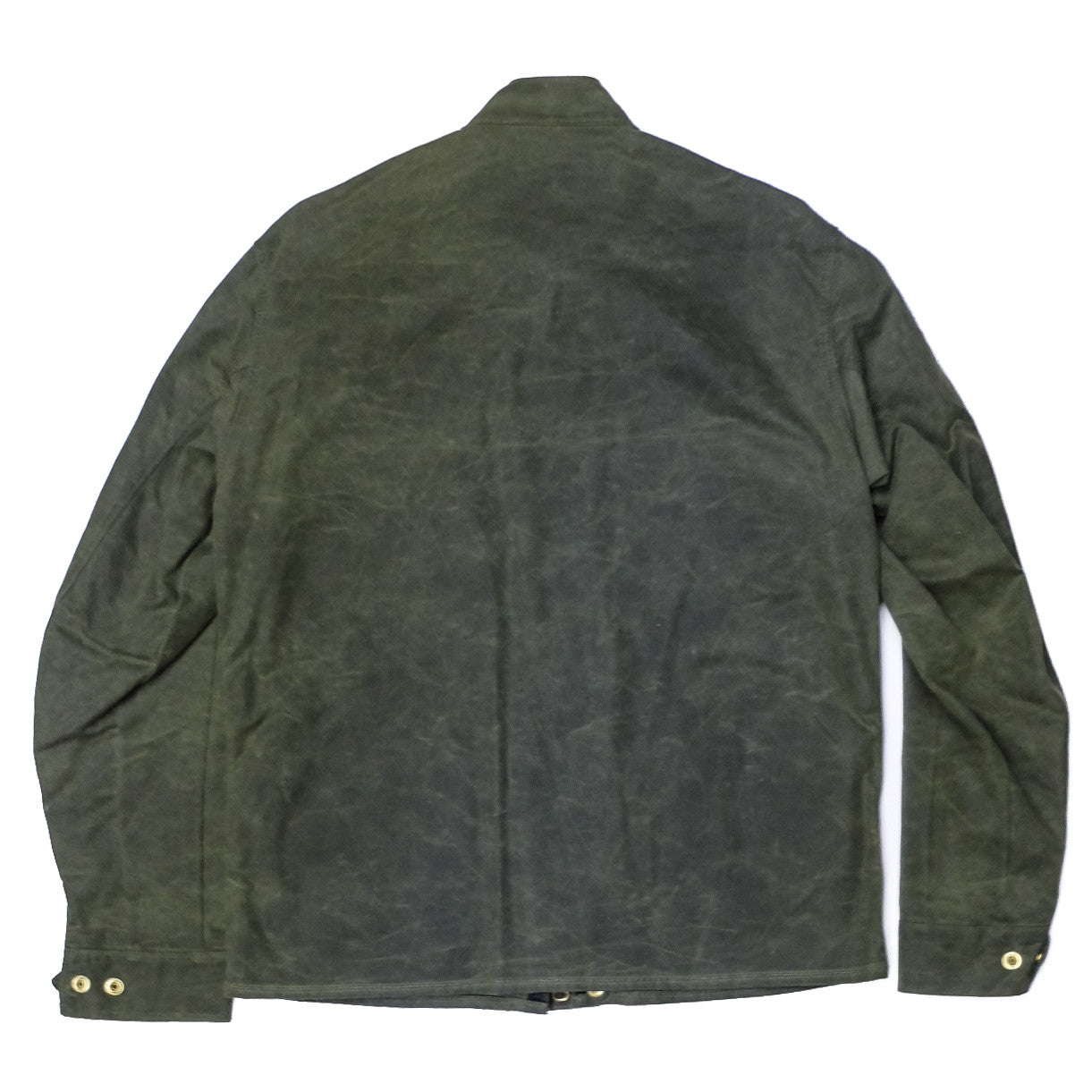 Vanson - Stormer Jacket - Olive Waxed Canvas