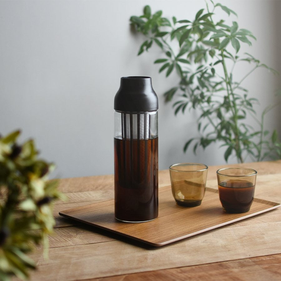 Kinto Japan - CAPSULE cold brew carafe / 34oz - Dark Brown