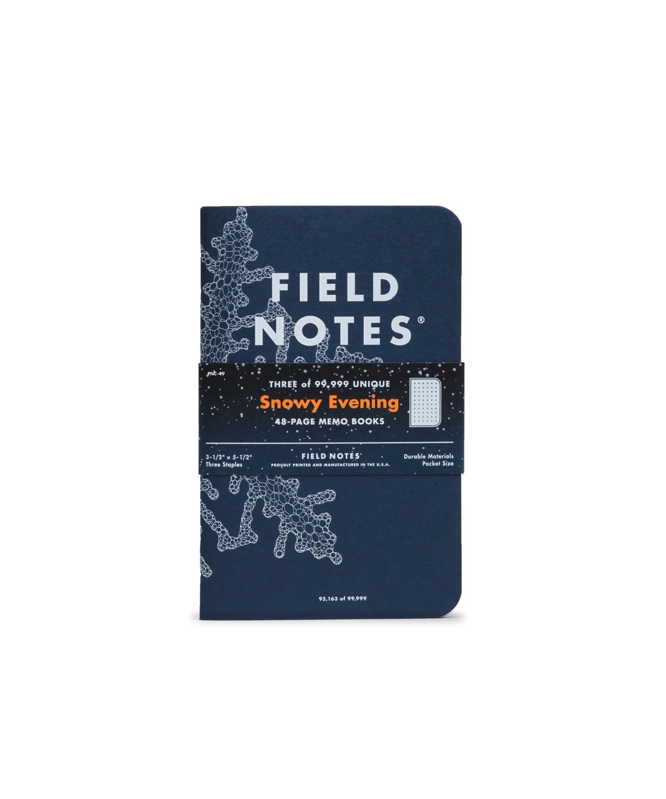 Field Notes - Snow Evening (3pk)