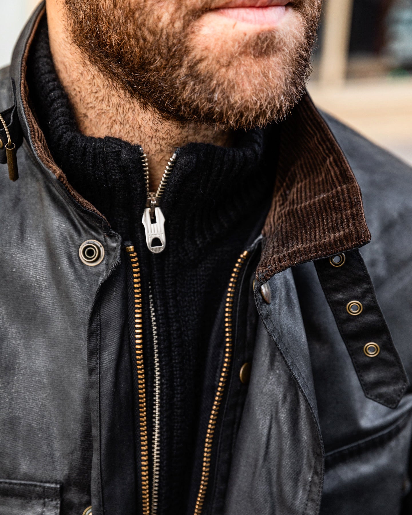 Addict Clothes - Waxed BMC Jacket - Black