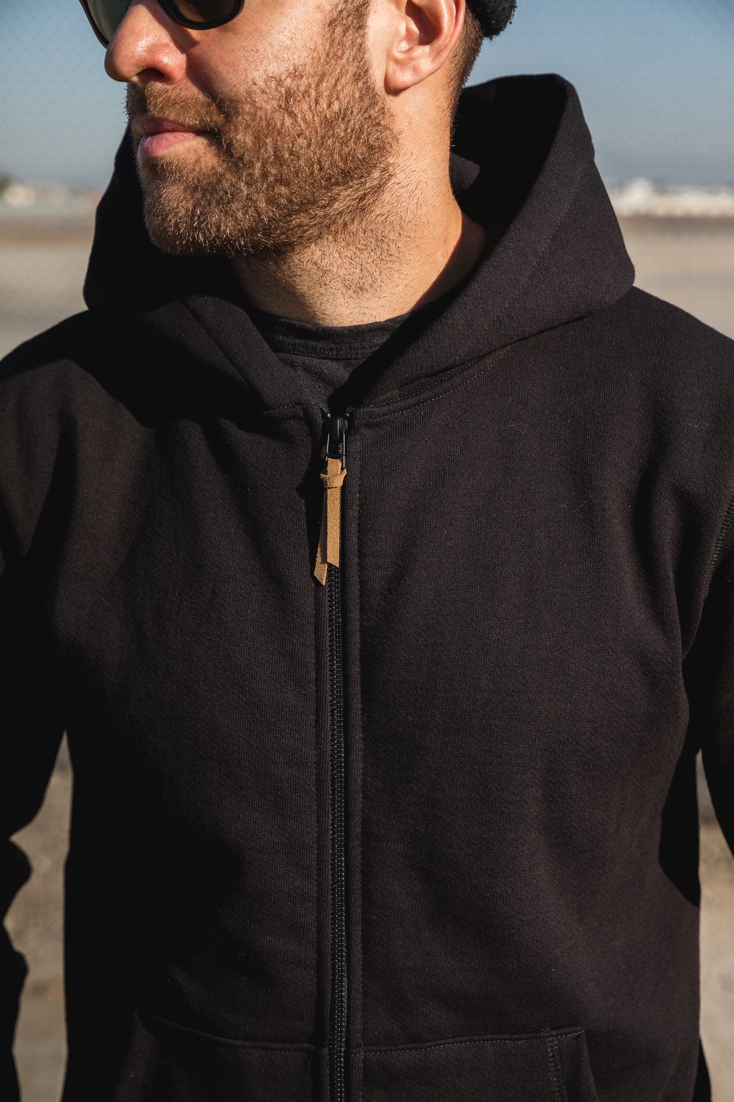 ButterScotch - Heavyweight Zip Hoodie - Black