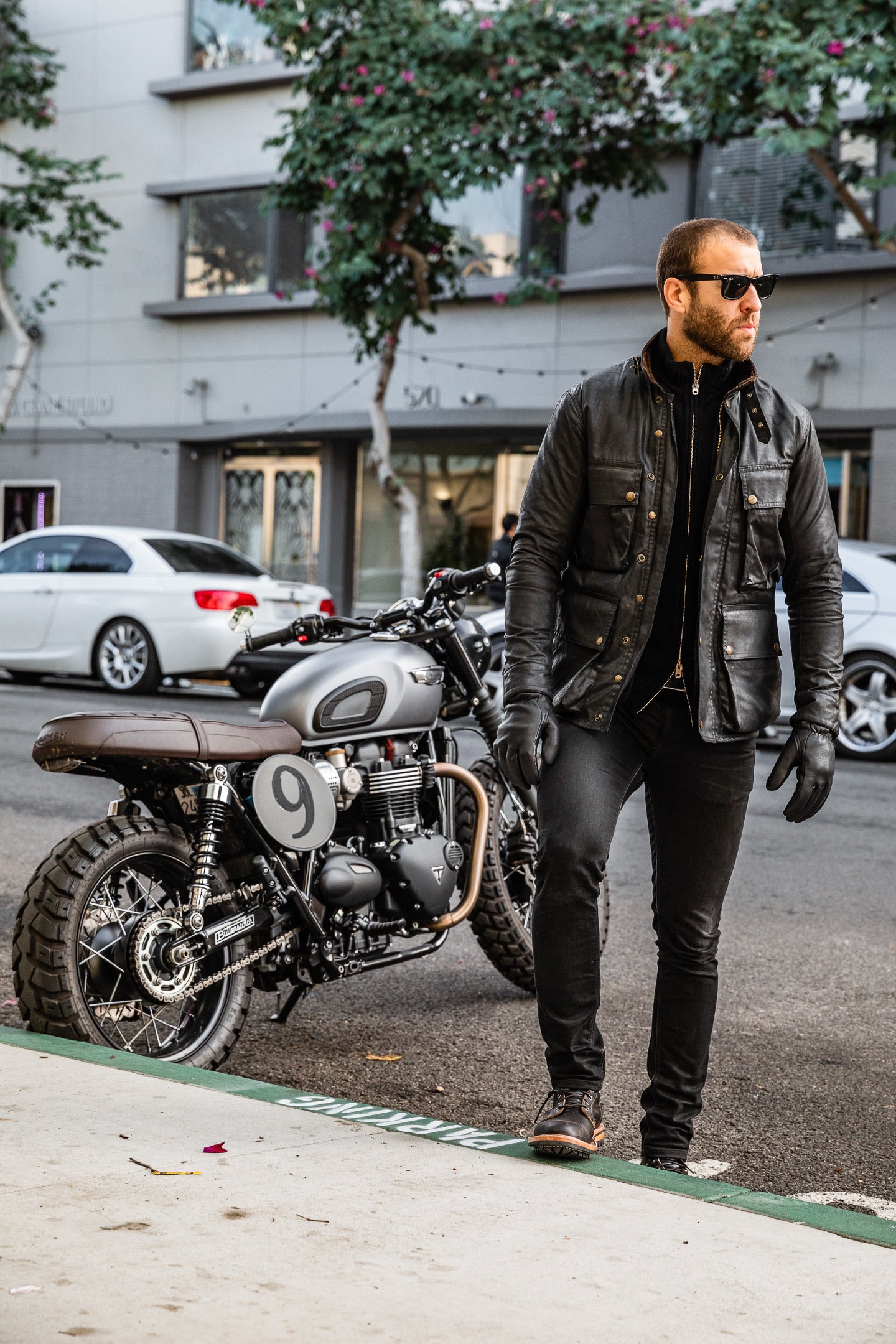 Addict Clothes - Waxed BMC Jacket - Black