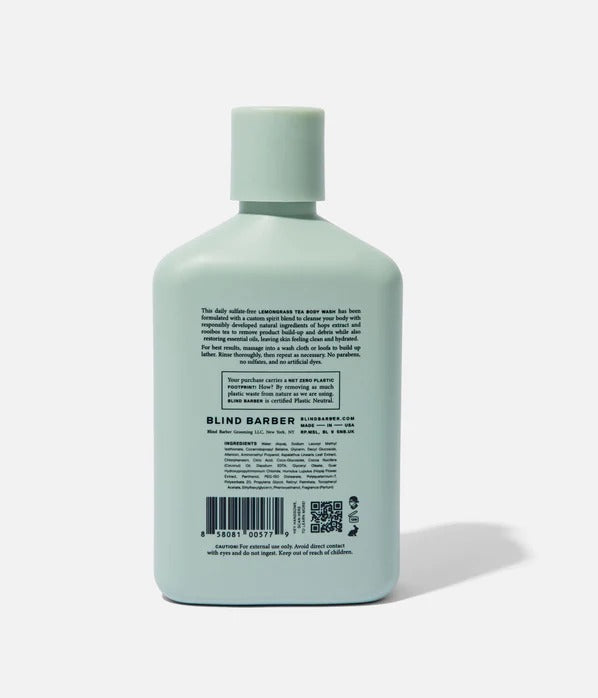 Blind Barber - Lemongrass Tea Body Wash (12oz)