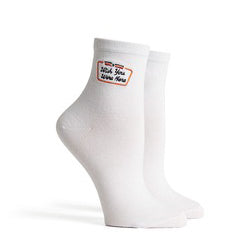 Richer Poorer Womens - Postcard Socks - Bright White