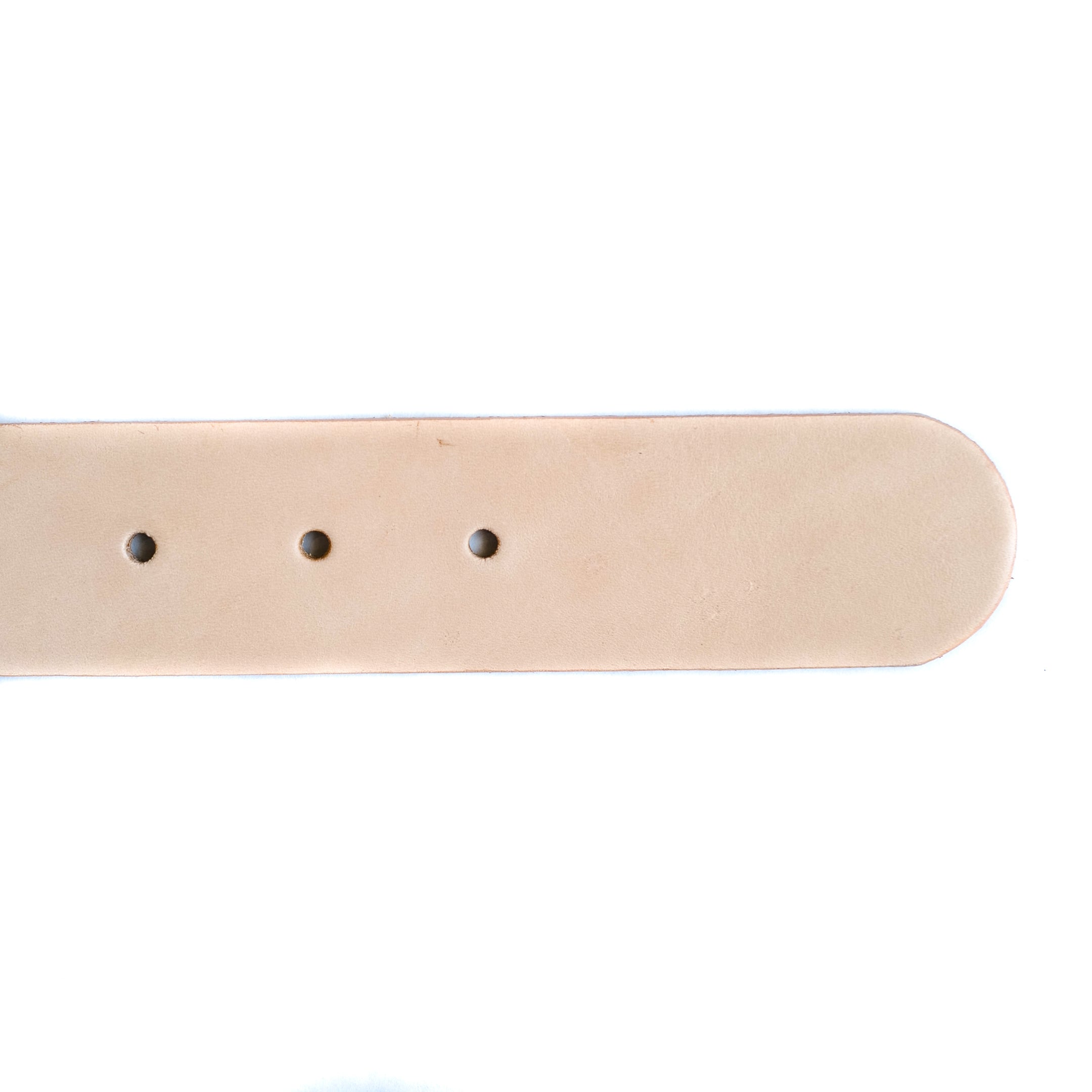 ButterScotch - 1.5" Roller Bar Belt - Natural & Nickel