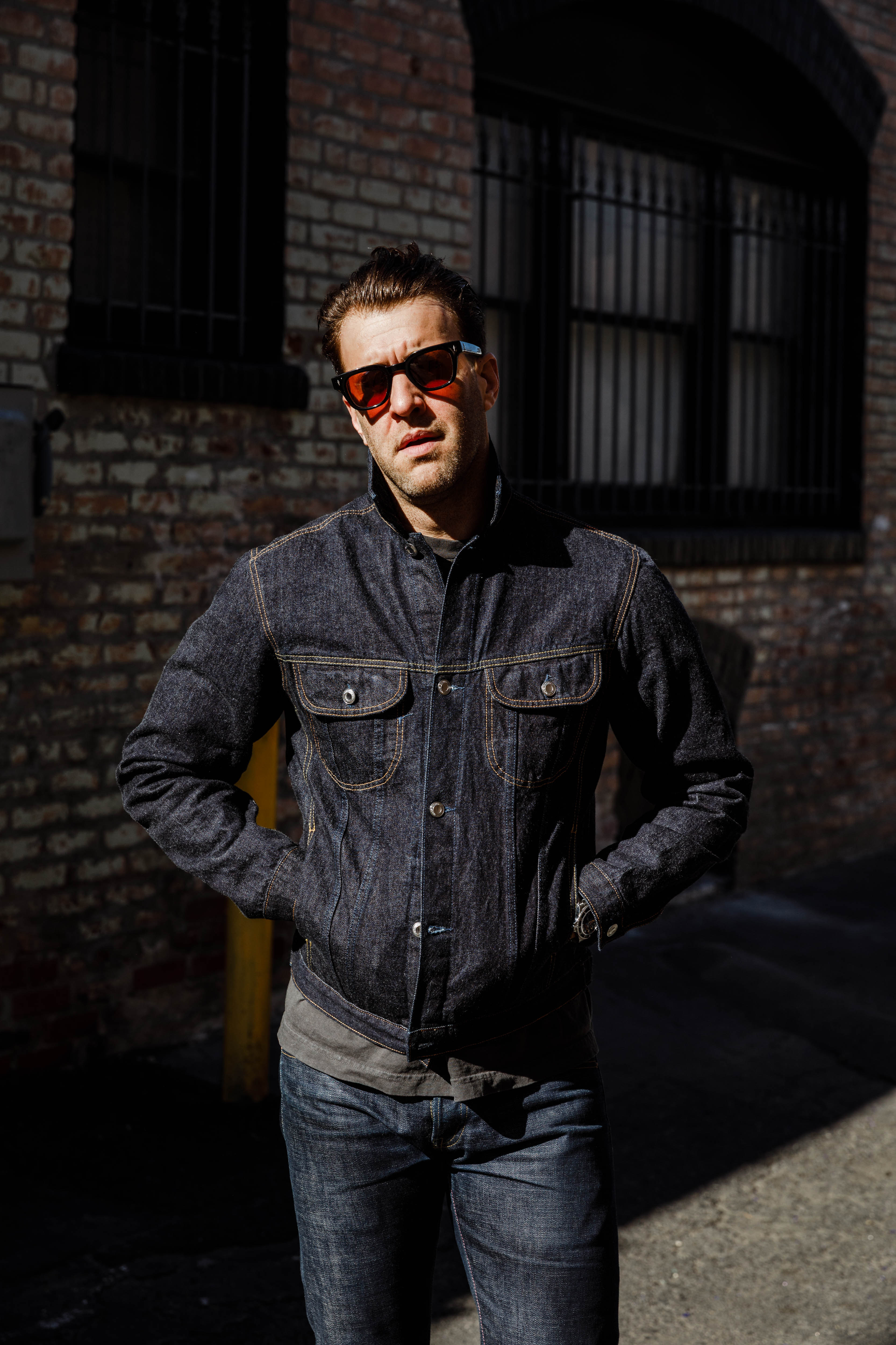 Benzak Denim Developers - BDJ-05 Type 3 Trucker Jacket - 14 oz. Forties Era Selvedge