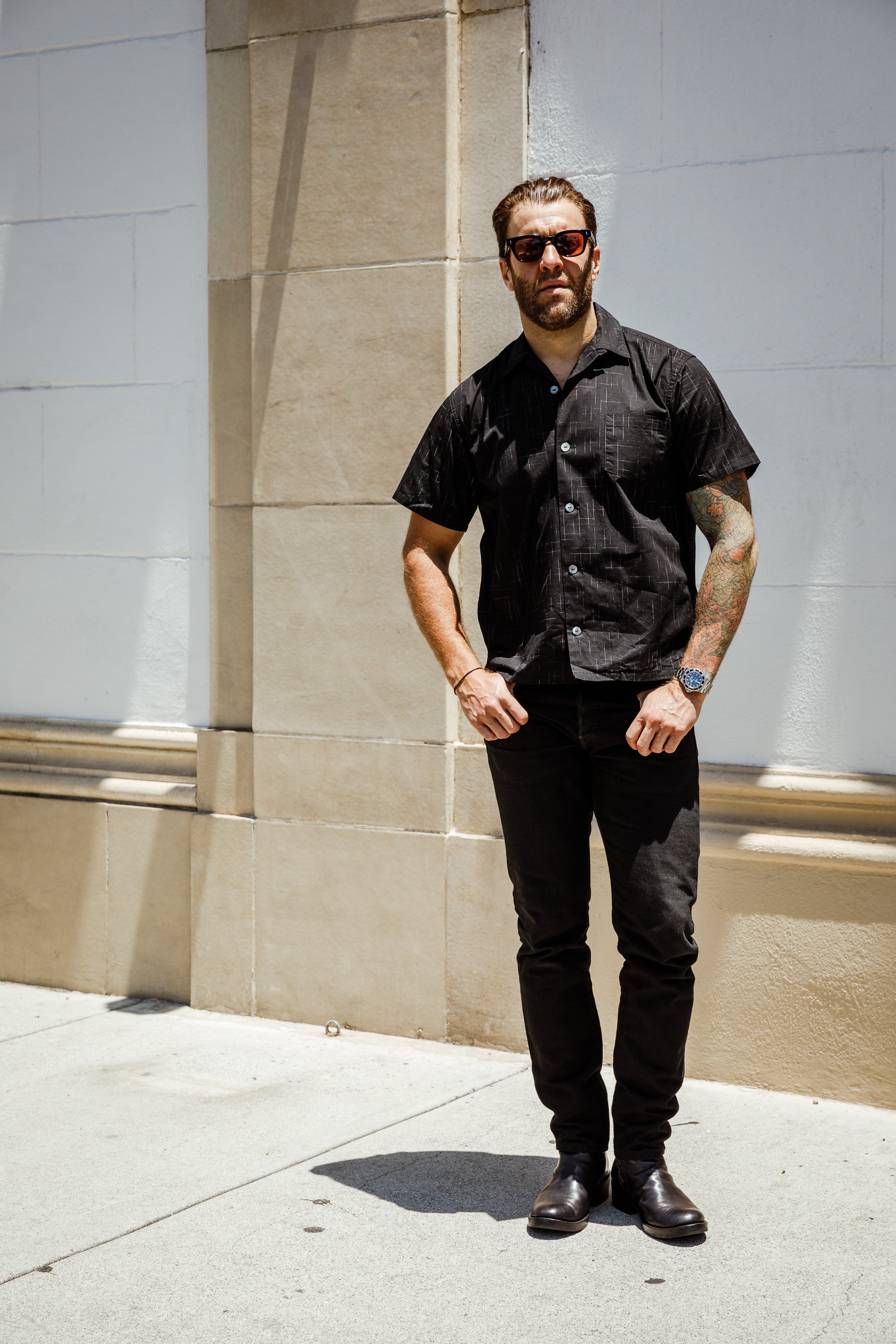 Trophy Clothing - Atomic Hawaiian S/S Shirt - Black
