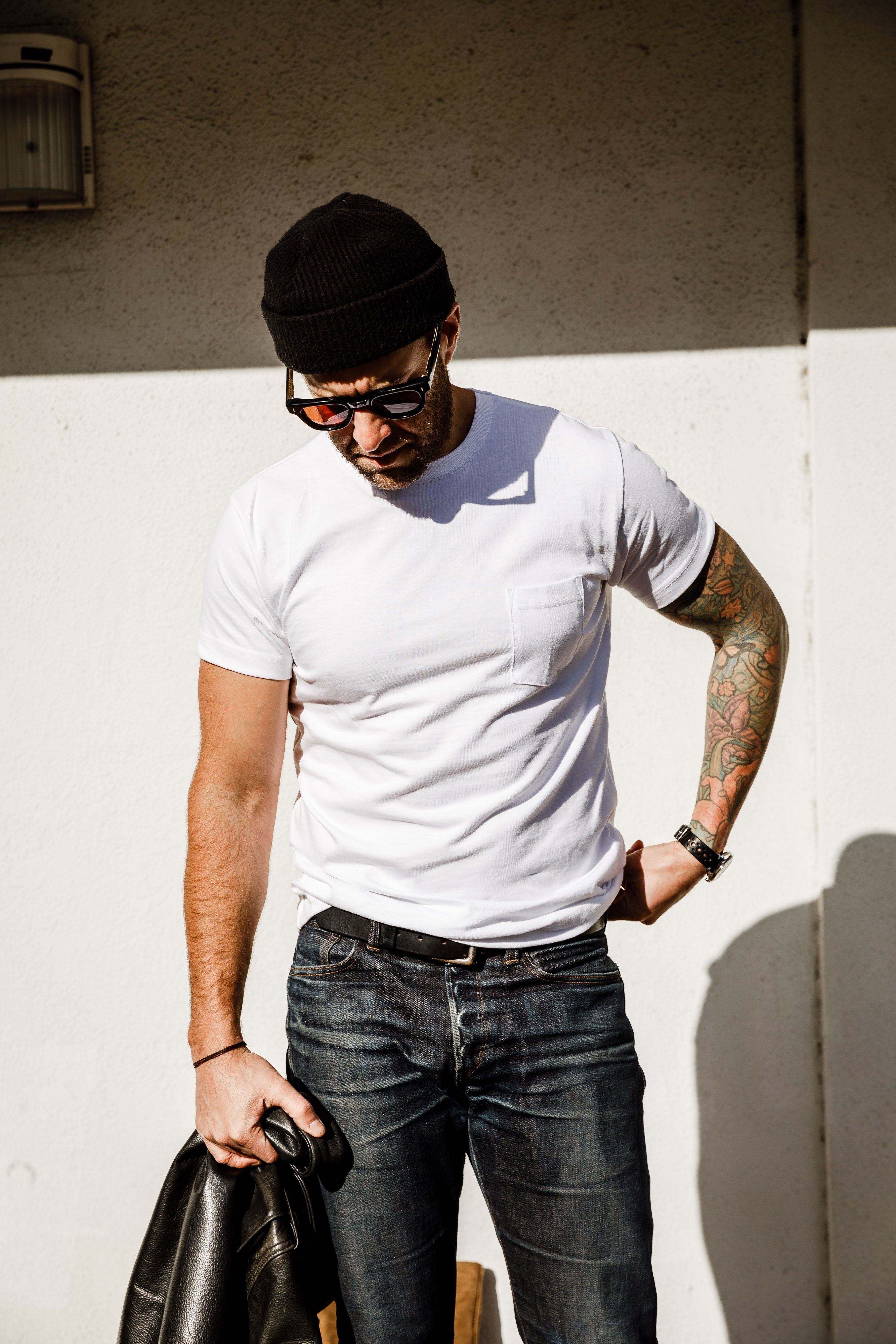 3sixteen - Heavyweight Pocket Tee (2 Pack) - White